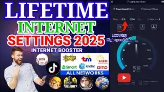 NEW FAST UNLIMITED INTERNET GOOD FOR DITO & ALL NETWORKS (Speed Like a Wi-Fi)