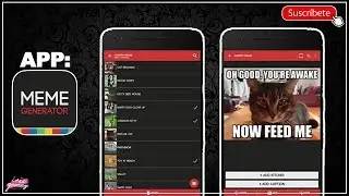 Como crear Memes en el celular | APP Meme Generator