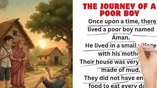Easy English Story with Hindi Meaning | Daily Use English Words | English for Beginners