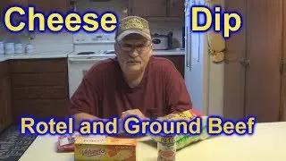 Make Rotel Cheese and Ground Beef Dip Great For A Football Watching Party