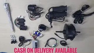 60+km/h speed electric cycle kit full review. Cash on delivery available 