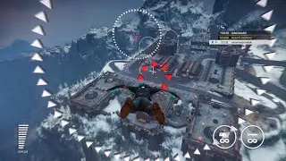 Just Cause 3: Maxime Tour challenge 5 gears using the Bavarium Wingsuit