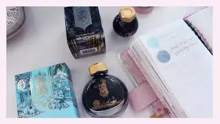 Fountain Pen Ink Haul  | Ferris Wheel Press Glistening Glass and Blue Yosemite Falls | Ana Jolene