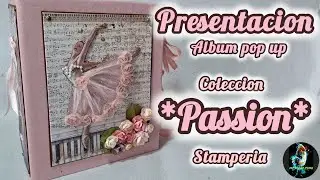 PRESENTACION ALBUM POP-UP , coleccion 