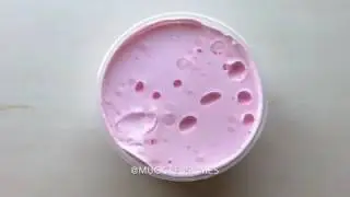 Pink butter slime ASMR#1