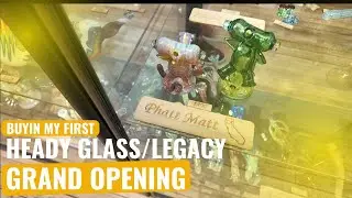 Покупка моего первого шедевра из стекла | Торжественное открытие магазина Legacy Glass