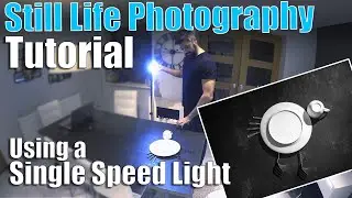 Single light for a GREAT SHOT: Still Life Photography Tips and Tricks