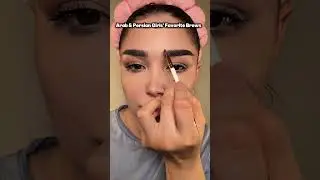 Arabic &Persian girls like this eyebrow 🤭#makeuptutorial #makeuptips #browstutorial