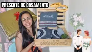 PRESENTE DE CASAMENTO COM PE&Ccedil;AS EM CROCH&Ecirc;