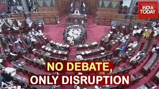 Disruption In Lok Sabha: No Debate Only Ruckus In Today's Budget Session In Both houses