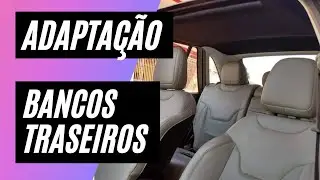 COMO ADAPTAR BANCOS TRASEIROS GOL G3 (POSSÍVEL ADAPTAR OUTROS MODELOS DE BANCOS)