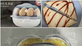 egg boiler and poacher unboxing and how to boil egg and poach easy way.
