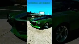 Reviving the legendary '73 Camaro Z28: Classic muscle meets modern power #camaro #z28 #carshorts #v8