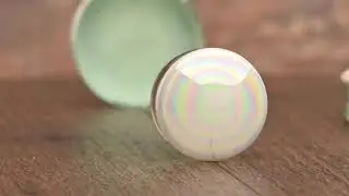 Glass Iridescent Plug / Gauge