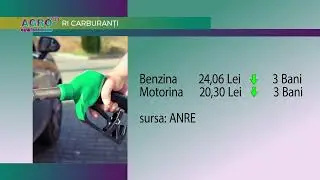PREȚUL CARBURANȚILOR SCADE