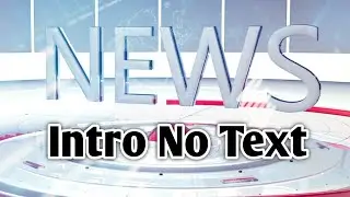 Free Intro News Video No Text Template | Background Berita