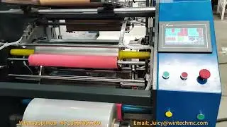 New-design Rewinder,stretch film,cling film Rewinding machine,factory packaging Fully-auto Rewinder