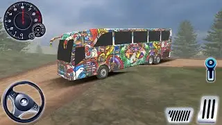 Coach Bus Simulator Indian Off road Driving Bus Game | New Update 2026 Part 2