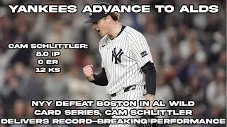 The Yankees advance to the ALDS, defeat Boston in AL Wild Card | Series Recap