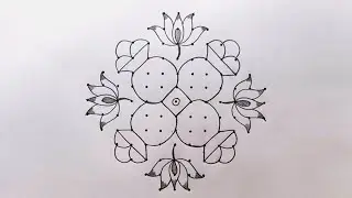 Pongal Pot Rangoli 🌺 Easy Pongal Rangoli for Beginners 🌺 Sankaranti Special Rangoli  🌺