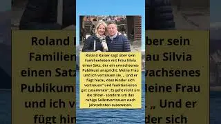 PATCHWORK-VERTRAUEN: Roland Kaiser - dar&uuml;ber, was die Familie h&auml;lt