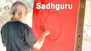 Sadhguru&rsquo;s painting | Art | #motivation #sadhguru #inspirational #yt #peaceofmind 🕉 Eternal Mindrise