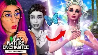 Voil&agrave; ce qui arrive quand on devient une F&Eacute;E  🧚 (Nature Enchant&eacute;e) | SIMS 4