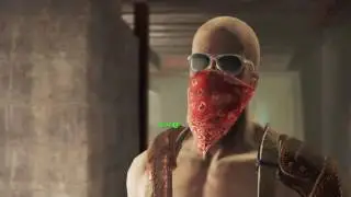 Fallout 4, Ellie Perkins head disappears during a cutscene.