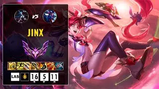 Jinx vs Vayne: 🌌 JINX, EL CAOS ESTELAR: Da&ntilde;o Brutal, KDA Alto y Macro Perfecto | 25.17