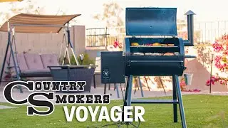 Country Smokers Voyager - 711 Sq Inch Pellet Smoker and Grill | Country Smokers