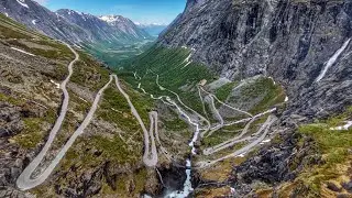 Le Cap Nord en Harley Davidson Sportster - La Route des Trolls (bonus)