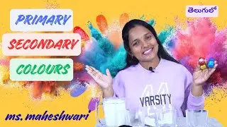 Fun Colour Mixing Experiment for Kindergarten | Learn Primary & Secondary Colours with Maheshwari