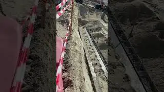 Guide Wall Casting Prior To Start Shoring Pile.#shortvideo #shorts