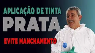 O terror para alguns pintores o manchamento na tinta prata