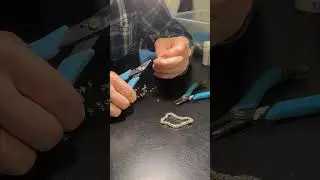 Jewelry Making Chain Sequence With Ken McIntosh | Part 2  #beadedjewelry #art #shorts