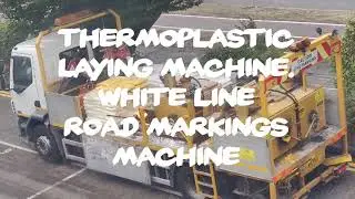 Thermoplastic laying machine - White Line Marking Machine