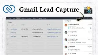 How to Capture Leads From Gmail to Zoho CRM