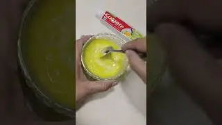 [ASMR] Toothpaste and Fevicol Fluffy Slime 😍 #shorts