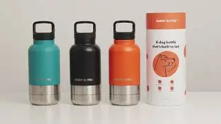 Buddy Bottle 2024 Range - 3 in 1 water dog water bottle