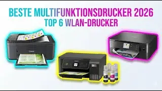 Beste Multifunktionsdrucker 2026 | TOP 6 WLAN-Drucker f&uuml;r Home-Office im Test