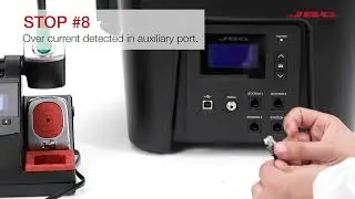 JBC FAE1 FAE2 Fume Extractor Stop #08 Over current detected in auxiliary port