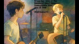 Green Day - Live Basement West Hannover, PEN USA.  July 15, 1990  [FULL CONCERT] Remasterizado 1080p