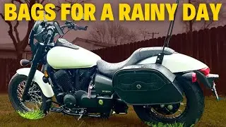 Best Watertight Honda Shadow Phantom Leather Motorcycle Saddlebags