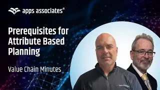 Prerequisites for Attribute Based Planning Implementation - Value Chain Minutes Episode 10