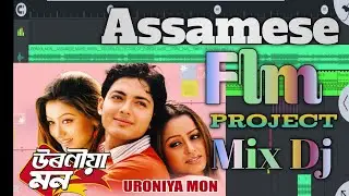 Uroniya Mon ||  Mix || Flm Project ||     Fl Studio Mobile || Dj Assamese song || New 2021