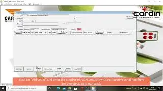 ENTERING PIN AND LOCKING RECEIVER KEYS AND ADDING RADIO CONTROL BY SERIAL NUMBER  PGBASE500 CARDIN