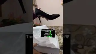 Unboxing video #heels #unboxing #nykaa #shopping #review #trending #viral #shorts #shortsfeed