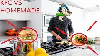 STREAMER COOKS KFC VS HOMEMADE *PART 1* (STREAM HIGHLIGHTS)