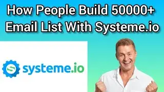 How to Build an Email List Fast with Systeme.io (Beginner Friendly!) 2026