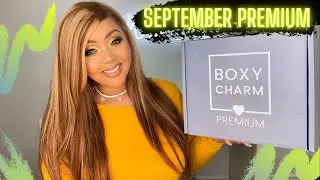 BOXYCHARM СЕНТЯБРЬ 2021 ГОДА ПРЕМИУМ-РАСПАКОВКА И ПРИМЕРКА 35 $ 🤩 || BEAUTY BOX ✨ ЛУЧШЕ, ЧЕМ IPSY?👀